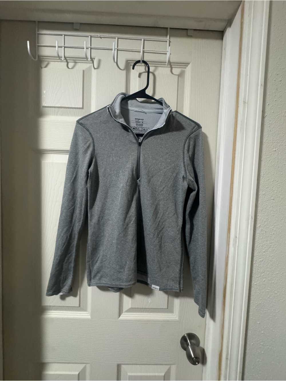 Patagonia Gray Half-Zip Pullover